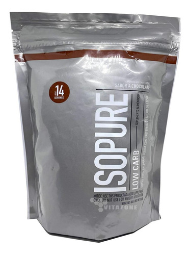 Isopure Low Carb 454 Grs Chocolate Nature´s Best.