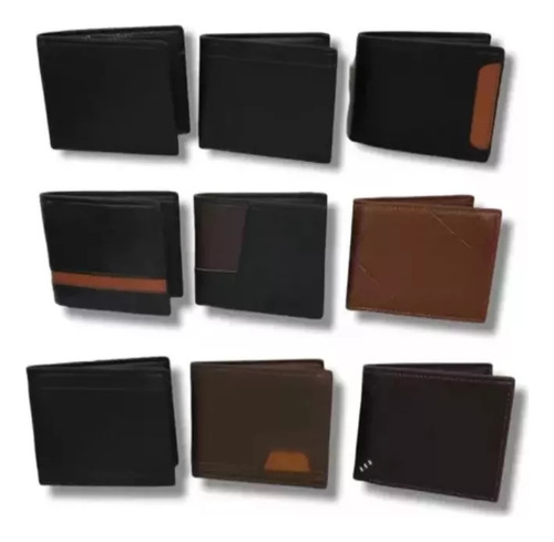 Lote 225 Pz Cartera Billetera Mayoreo Moda Surtido Negocio Surtido Vinilo