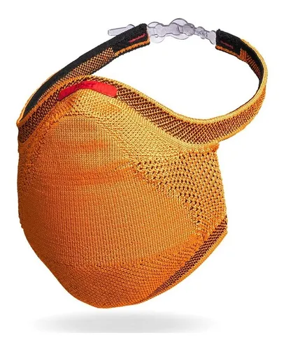 M scara Fiber Knit De Prote o 3d Reutiliz vel Com Refil Cor
