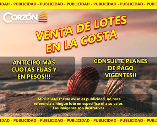 Lotes Financiados En La Costa!!! (mar Del Plata)