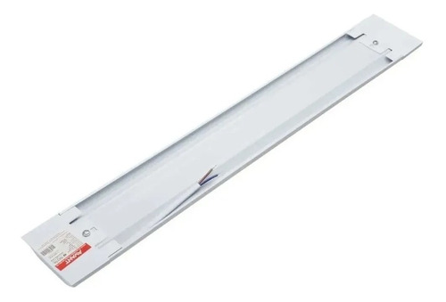 Imagem 3 de 4 de Luminaria Tubular Led Sobrepor Slim 18w 6500k Calha