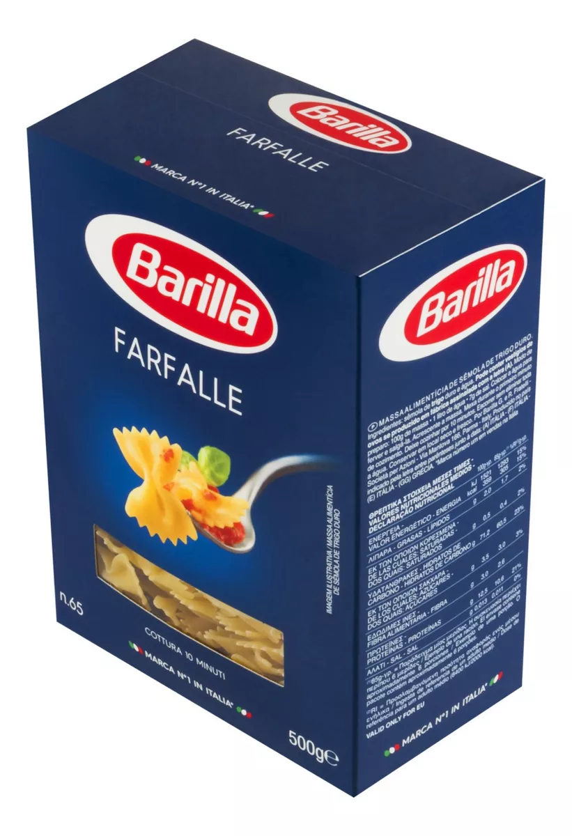 Segunda imagem para pesquisa de macarrão barilla