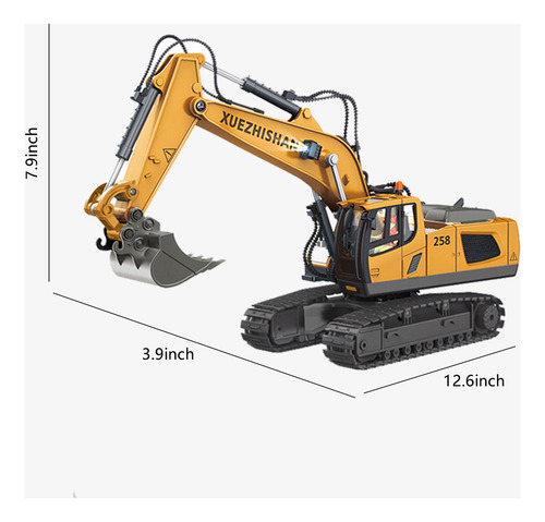 Excavadora De Control Remoto D Rc Toy 1:20 Rc Excavator Toy