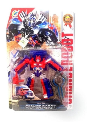 Robot Auto Juguete Transformer Regalo Ofert Dia Niño Navidad