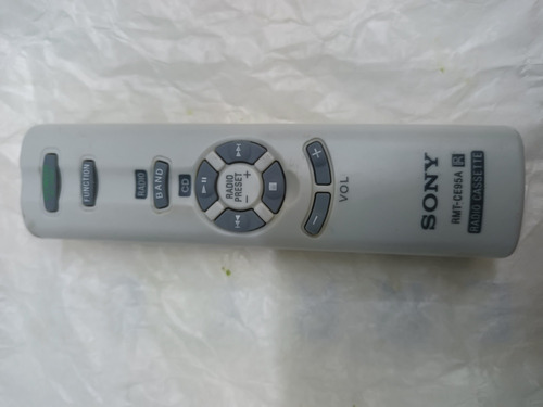 Control Remoto Para Grabadora Sony Cfd-s07, Cfd-s03, Cfd-e90 (Usado)
