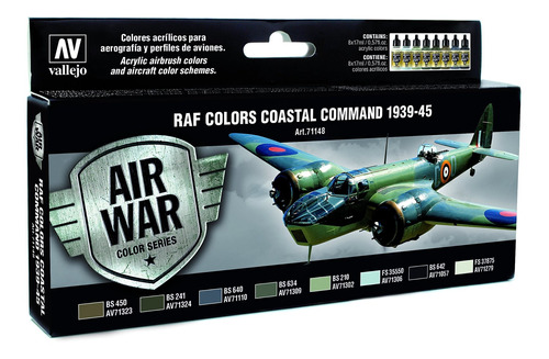 Raf Faa Coastal Command 1939-45 Kit Modelo