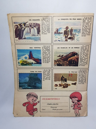 Imagen 2 de 8 de Antiguo Álbum De Figuritas Billiken Bodas De Oro Mag 56970