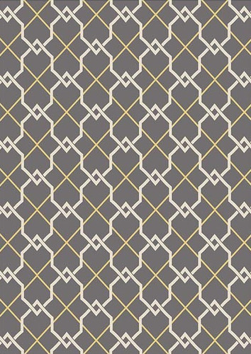 Tapete Para Sala Estampado Cafe Camello Gris 1.20x1.60mt