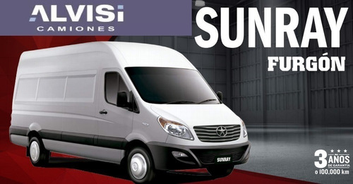 Jac Sunray Furgón Frenos Abs Airbags 12m3 Precio Sin Iva