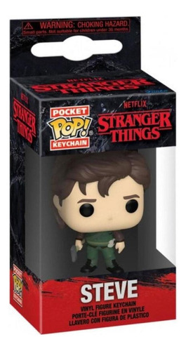Hunter Steve Llavero Funko Pop Keychain Stranger Things 4