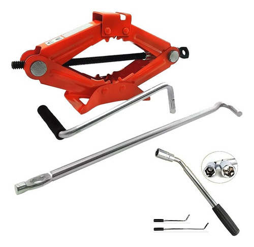 Crique Tijera Reforzado 1 Tn Auto Universal 1 Llave L 17/23