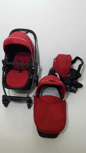 Carriola Graco 5 En 1 evo Trio rojo Exhibida. Cuotas sin inter s