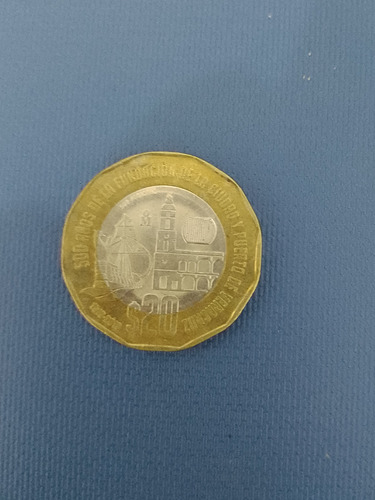 Moneda 20 Pesos 500 Años De La Fundación De Veracruz 