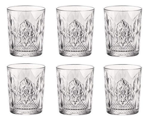 Set X 6 Vaso Bartender Stone Dof 390 Ml Bormioli Rocco