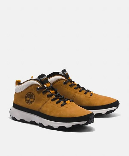 Zapatilla Hombre Timberland Winsor Trail Mid Hiking Leren