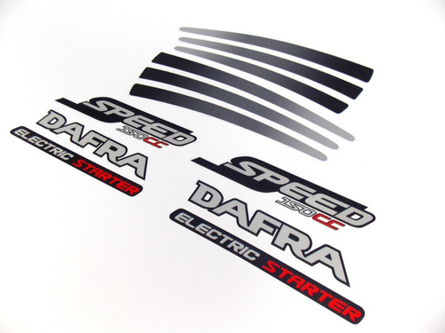 Adesivos Dafra 150 2008 A 2009 Speed Kit 10199
