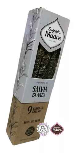 Incienso Hierbas Salvia Blanca - Sagrada Madre - Alma Zen Vital, S.L.