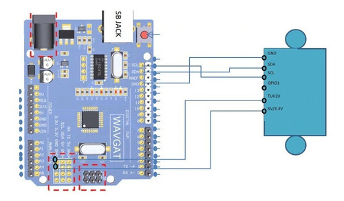 Imagen 9 de 9 de Sensor Distancia Time-of-flight (tof) Vl53l0x 940nm I2c