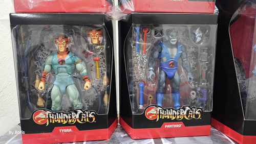 Super7 Thundercats Tygra Tigro Panthro En Mano (Usado)