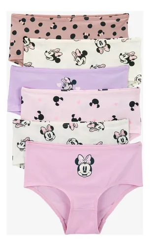 Pantys Minnie Para Niñas, Carters Set X6 Unidades Carters