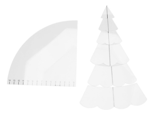 Set De Acolchado De Árbol De Navidad Hecho A Mano Transparen