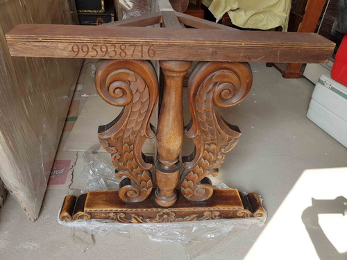 Vendo Mesa Rectangular De Comedor En Caoba