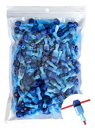 280 Pcs T Tap Wire Connectors- Blue 18-14awg Waterproof...