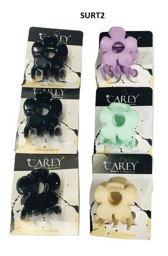 Imagen 7 de 10 de Broche Carey Hebilla Para Pelo X 6 Unid Ar1 Care4 Ellobo