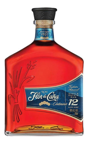 Ron Flor De Caña Añejo Oro Centenario 12 Años Legacy Edition