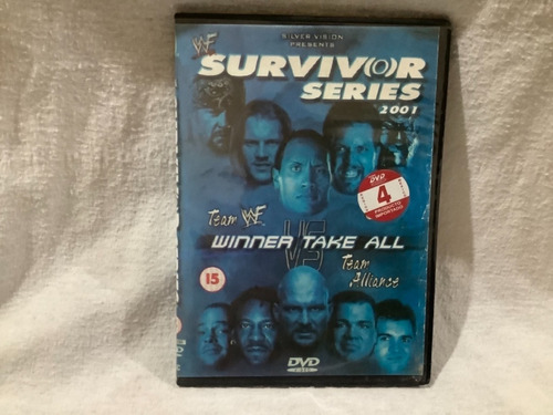 Dvd Wwe Survivor Series 18 Noviembre 2001 Imb