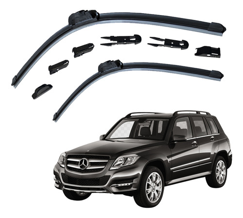 2 Plumas Limpiaparabrisas P/ Mercedes Benz Glk250 2014