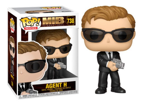 Funko Pop Agente H 'hombres De Negro Internacional'  #738