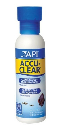 Clarificador De Agua Accu-clear 118ml Rinde 4484 L Acuario