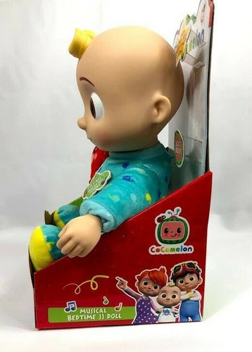 Jazwares Cocomelon Musical Bedtime Jj Muñeca De Niña