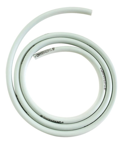 Tubo Thera Tubing Original 1 Metro Prata Super Forte