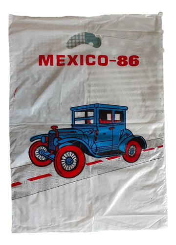 Antigua Bolsa Celeste Memorabilia México 86