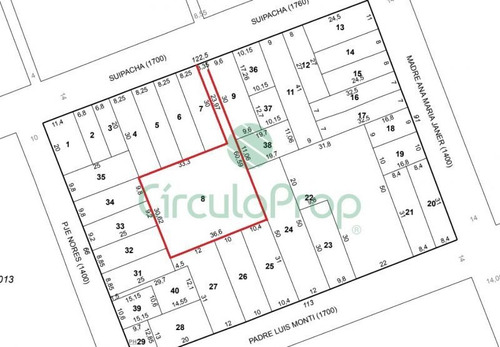Terreno De 1.224m². Imperdible Precio! Zona D