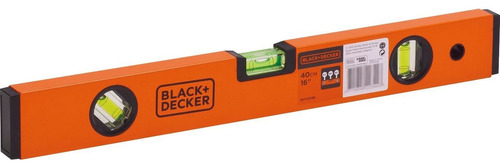 Nivel De Aluminio 40 Cm Burbuja Black Decker Bdht43188