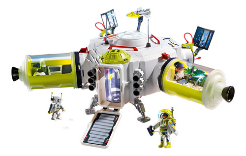 Playmobil 9487 Estacion De Marte Original Intek Blanco