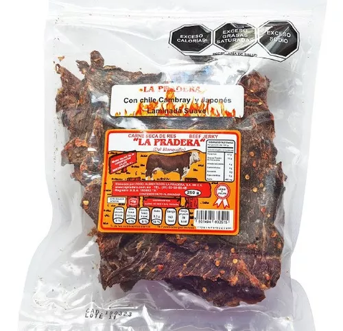 Carne seca con chile 1kg El Cuate®