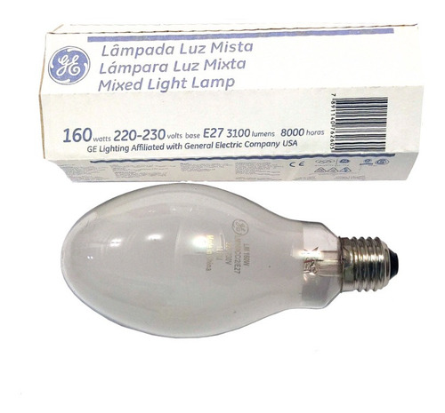 Bombillo Luz Mixta 160w 220v E27 General Electric