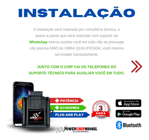 Chip Potência P/ Toro 1.3 Turbo Flex 185cv +40cv +7kgfm Torq