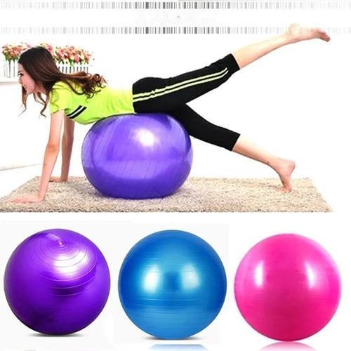 Imagen 4 de 5 de Pelota Yoga Esferodinamia 45cm Fitness Mir Pilates Gym