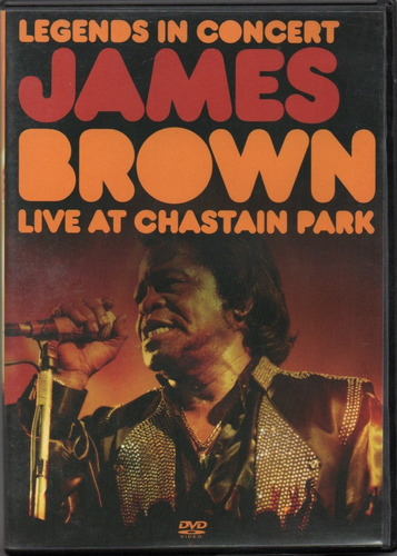 James Brown Dvd Live At Chastain Park Novo Original Lacrado