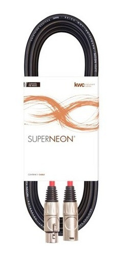 Cable Kwc Superneon Xlr Canon/canon 9 Metros