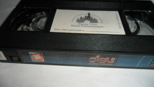 Vhs Dibu La Gran Aventura