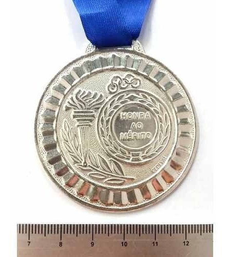 Lote De 10 Medalhas Honra Ao Mérito Grande 5,5 Cm