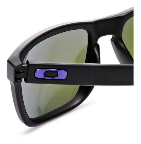 Oakley Holbrook Matte Black - Violet Iridium Julian Wilson