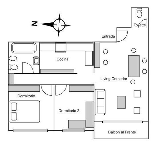 Imagen 5 de 26 de Departamento 3 Ambientes Con Cochera Piso Alto Vista Abierta - Villa Urquiza