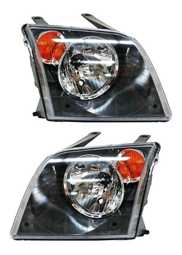 Par Juego Faros Ford Ecosport 2004 - 2005 C/cuarto Ambar Bsj